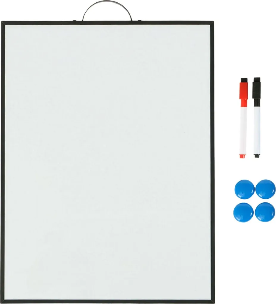 Tableau de conférence magnétique mural pour bureau avec accessoires