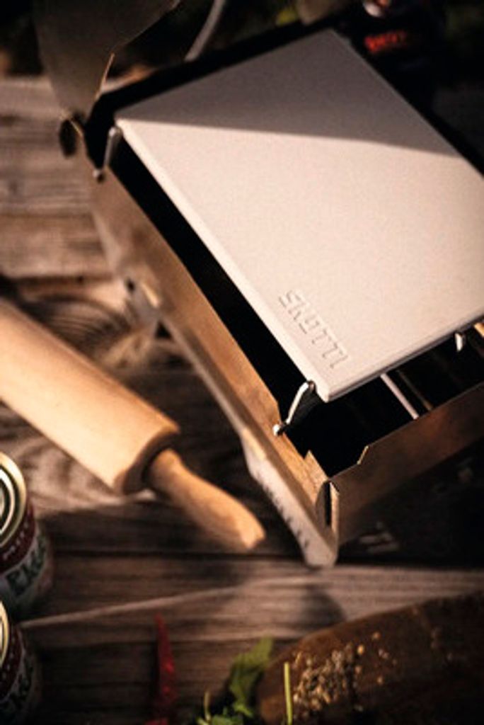 Skotti STONE, Pizzastein, Beige, Grill, Edelstahl, Stein, Produktbild 