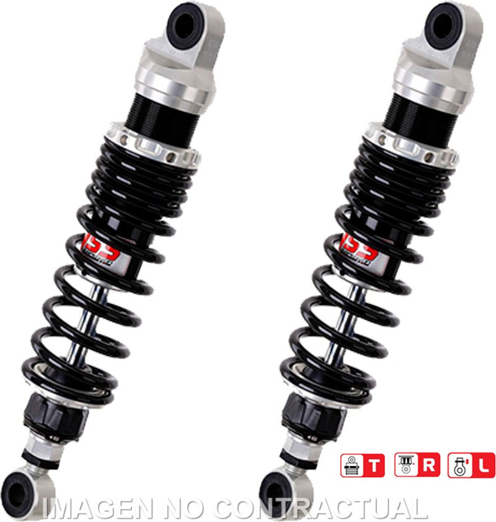 Federbein Z362-Serie Stereo hinten passend für Kawasaki 250 TR, Estrella 250 / RS / Custom RZ362-300TRL-02-88