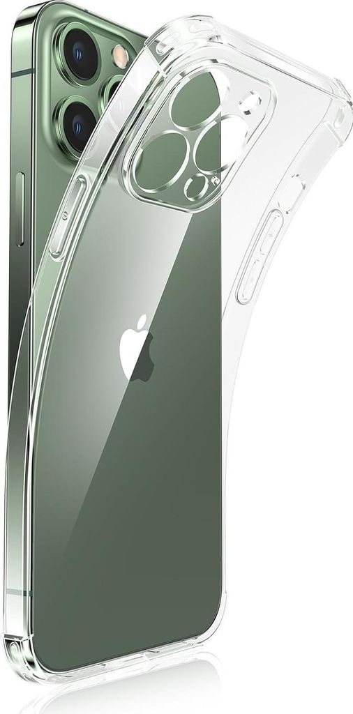 aHülle für Apple iPhone 13 Pro Max Silikon transparent A2484