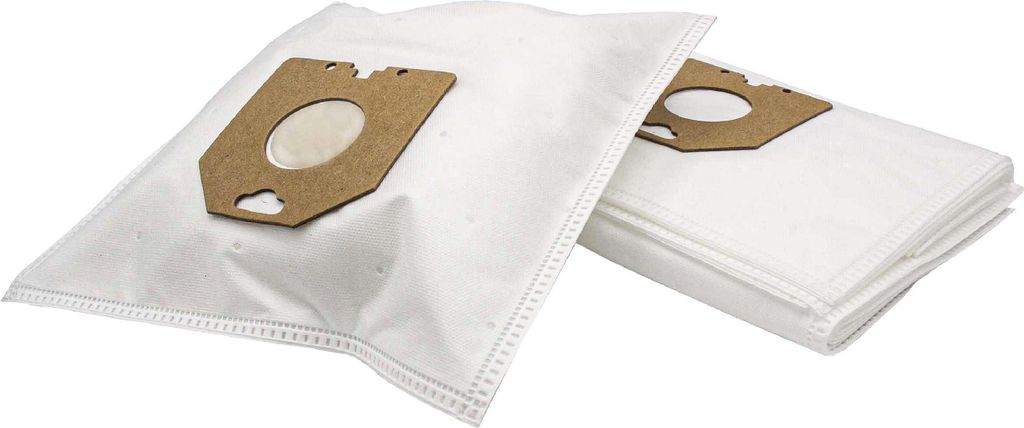 vhbw 10x Staubbeutel kompatibel mit Philips HR 6371 - HR 6396, Classique Serie, HR 6300 - HR 6800, HR 6938, HR 6939 Staubsauger - 31cm x 26cm Weiß