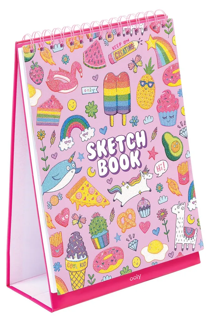 Carnet de Croquis Ooly Doodle World : Dessiner et Exposer Facilement