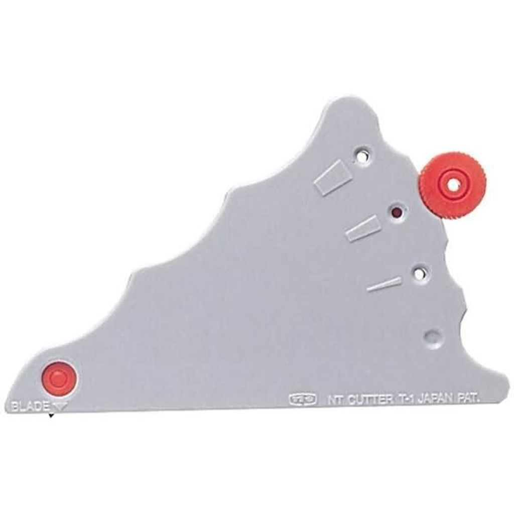NT Cutter T-1P Kunststoff-Gehäuse 18 mm Klinge beige