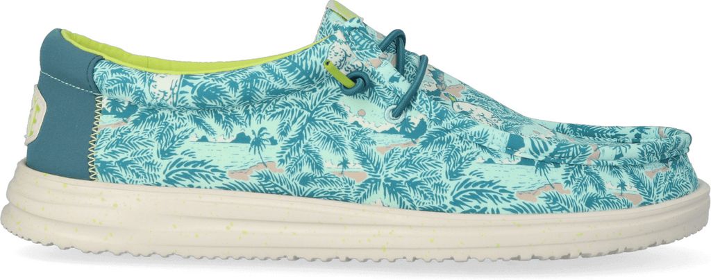 HEYDUDE Wally H2O Herren Halbschuhe Tropical Blue/Tropical Größe 46