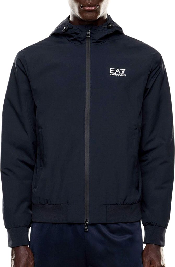 EA7 Core Identity Hooded Bomber Jacke Herren