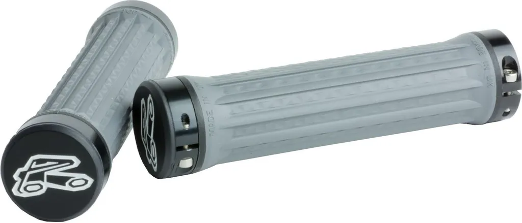 Poignées Renthal Lock-On Traction Medium 133mm Darkgrey pour VTT de DH