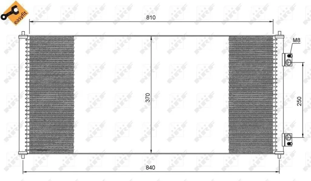 Plus de clim sur votre Transit ? Installez le Condenseur NRF 35651 OE