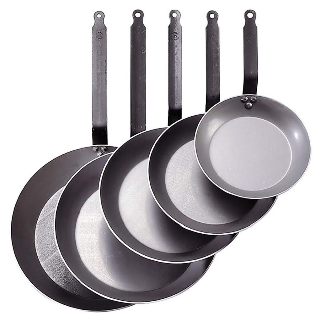 De Buyer LYONNAISE  BRATPFANNE SCHWERER EISENSTAHL Ø28CM Produktbild 