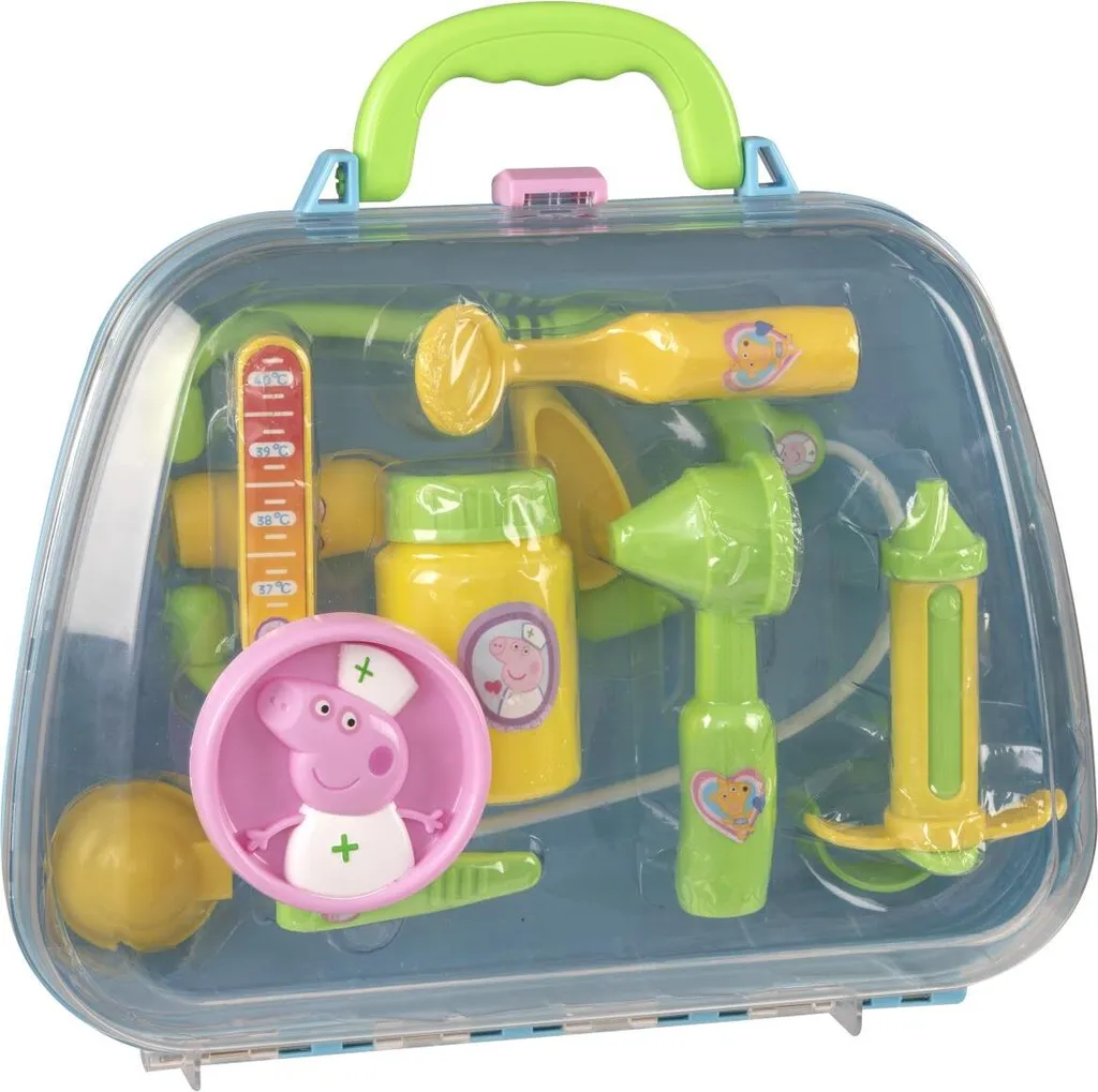 Kit médical Peppa Pig : Jouet d'imitation docteur idéal pour cadeaux