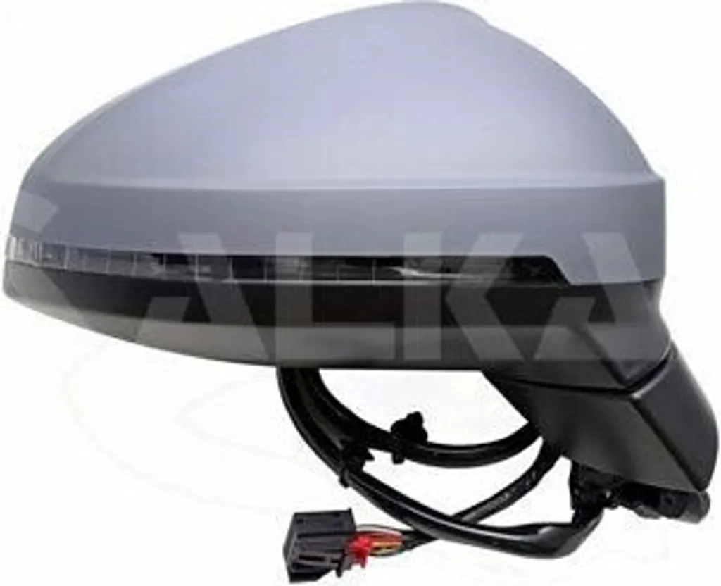 Rétroviseur droit électrique et dégivrant ALKAR 6144810 pour Audi A4 8W