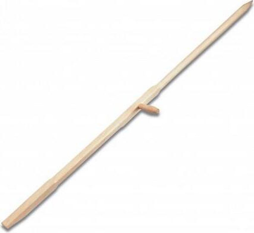 Holzstiel für Sense, 175 cm, mit Topf, mit Rechnung
