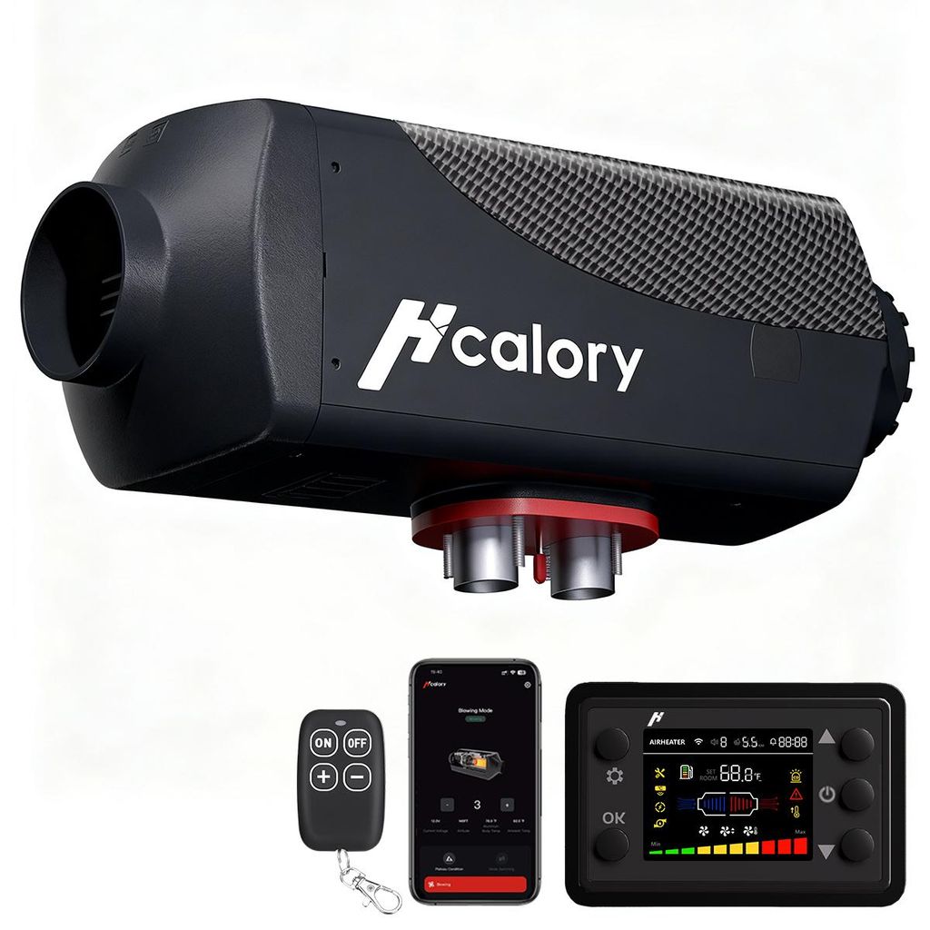 HcaloryAir Diesel Heater 12V 5KW Air Diesel Parking Heater Obrázok produktu 