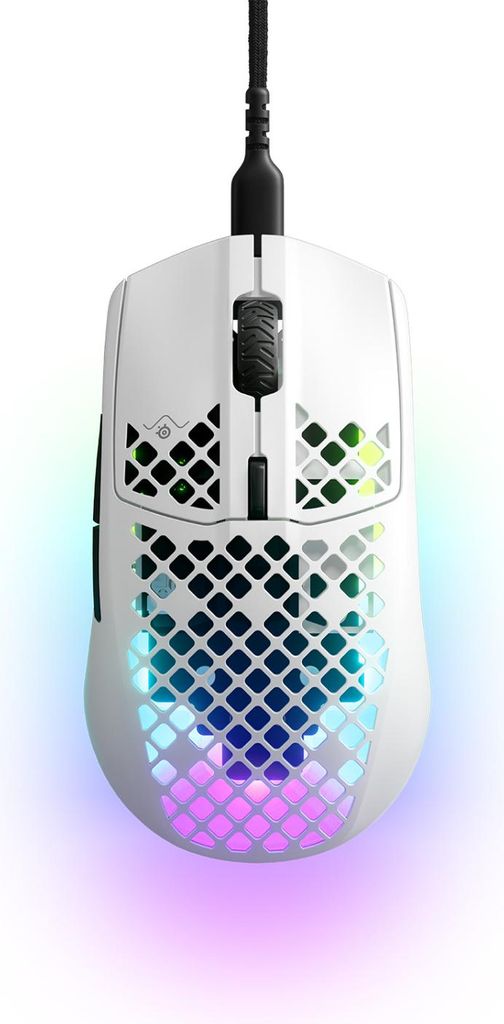 SteelSeries Aerox 3 Snow 2022, mouse da gioco, bianco Immagine del prodotto 