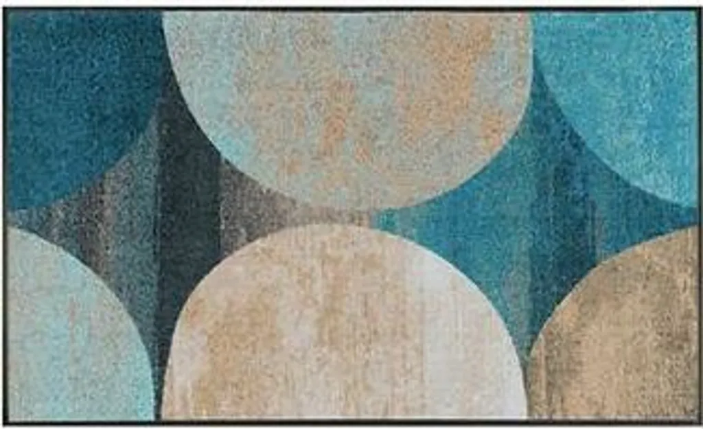 Tapis Galaxia 50x75 cm lavable et séchable en machine au design - 2