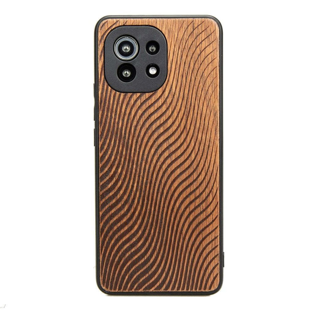 Holzhülle für Xiaomi Mi 11, Bewood Merbauwellen