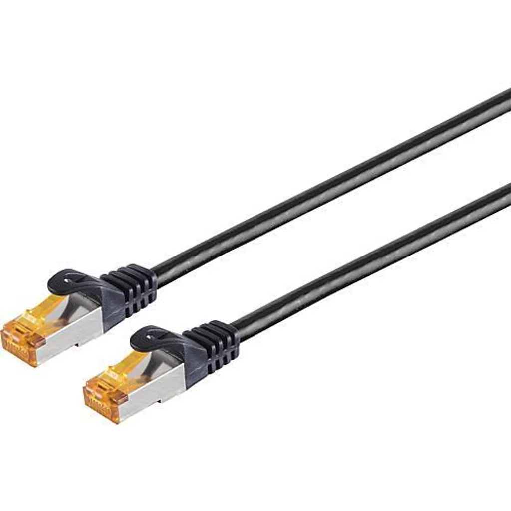 Cavo Patch CAT 6a S/FTP Outdoor 5mt - Qualità Industriale Nero PE - 4