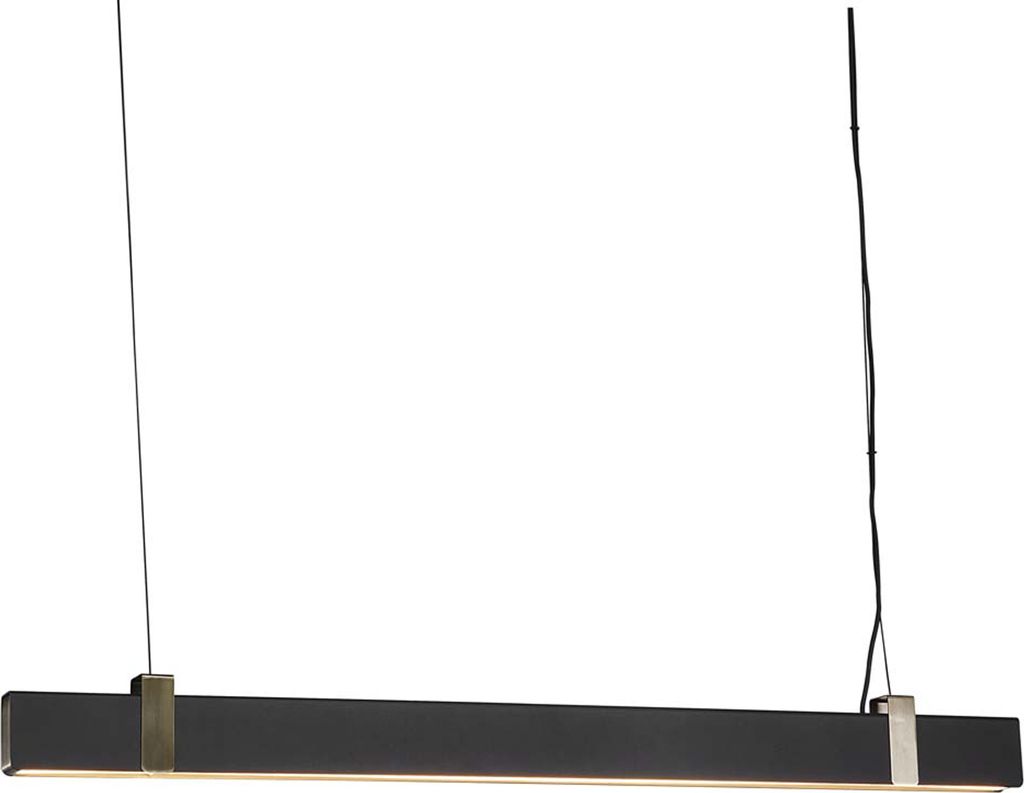 NORDLUX Pendelleuchte sw/kupfer 28W LED 1.600lm