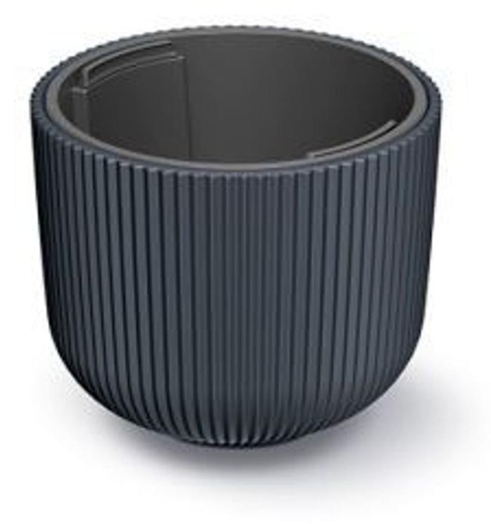 Vaso MILLY OVALE 24CM ANTRACITE Immagine del prodotto 