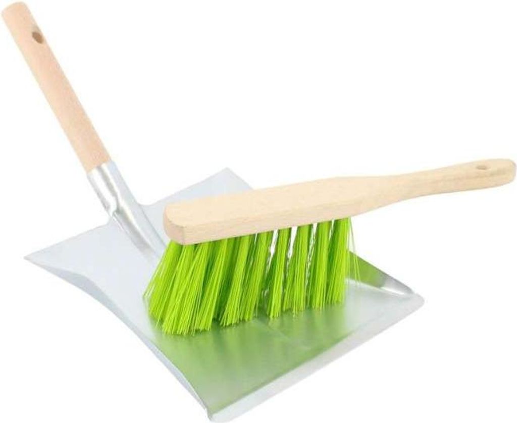 Kehrset - Kehrblech (Metall) und Handfeger (Elaston)