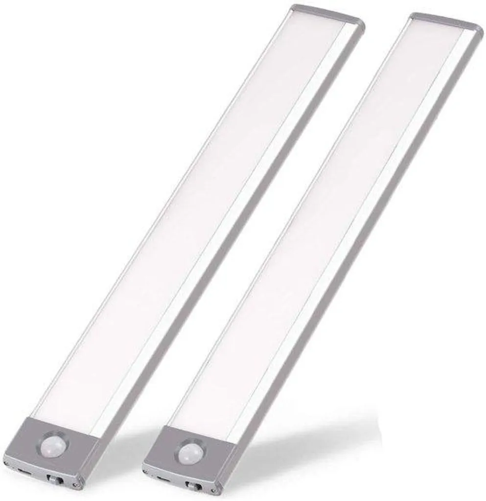 Lampe LED automatique sans fil avec capteur de mouvement USB lot de 2