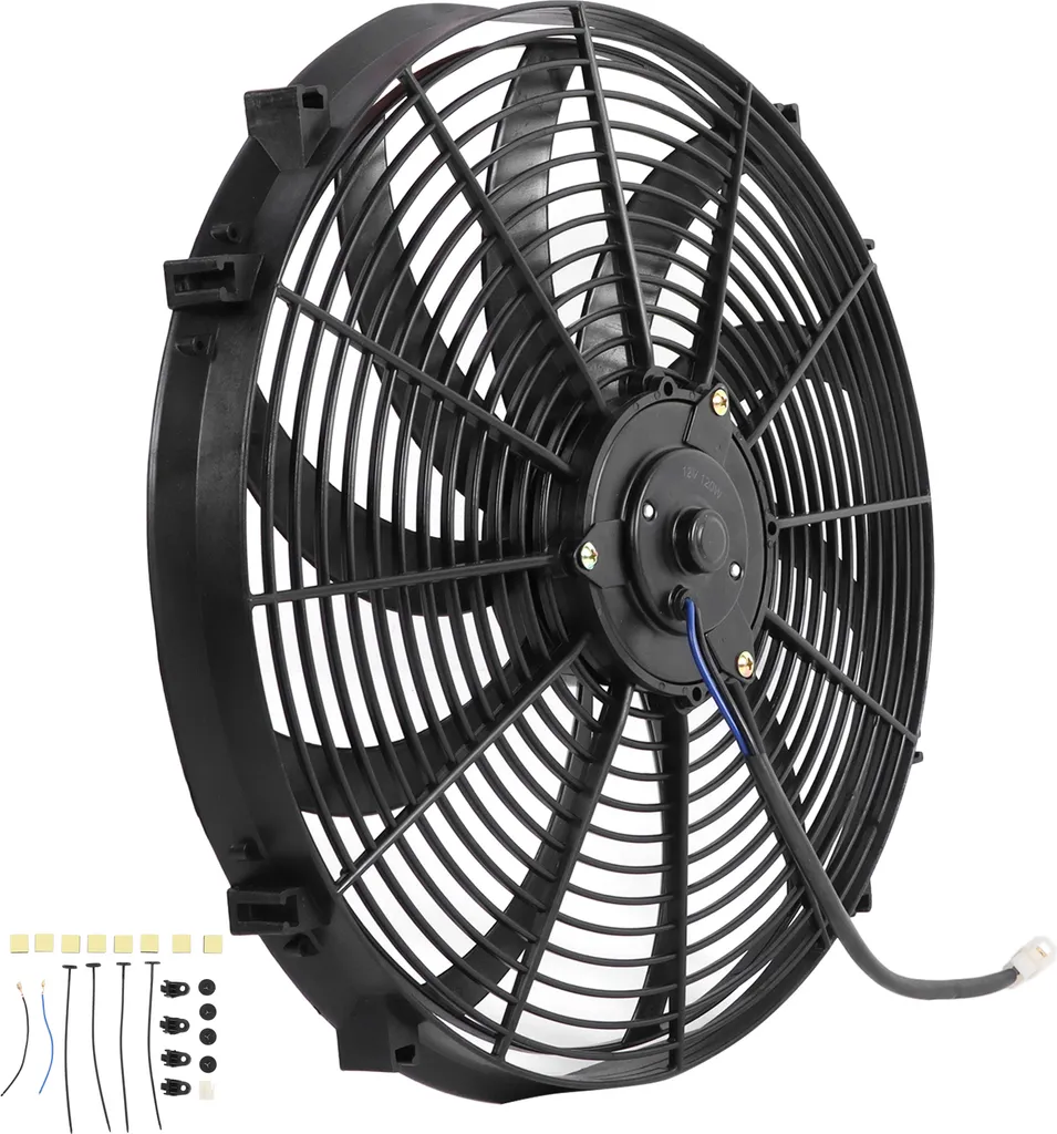 Ventilateur de radiateur Slim Fan 12V universel pour système de moteur
