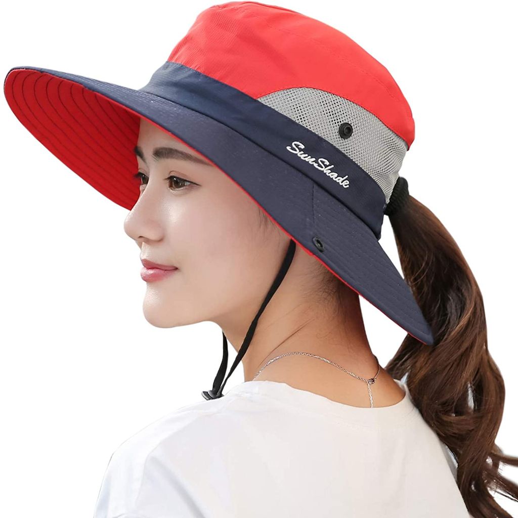 ASKSA Damen Sonnenhut UV Schutz Outdoor Hut Faltbar Produktbild 
