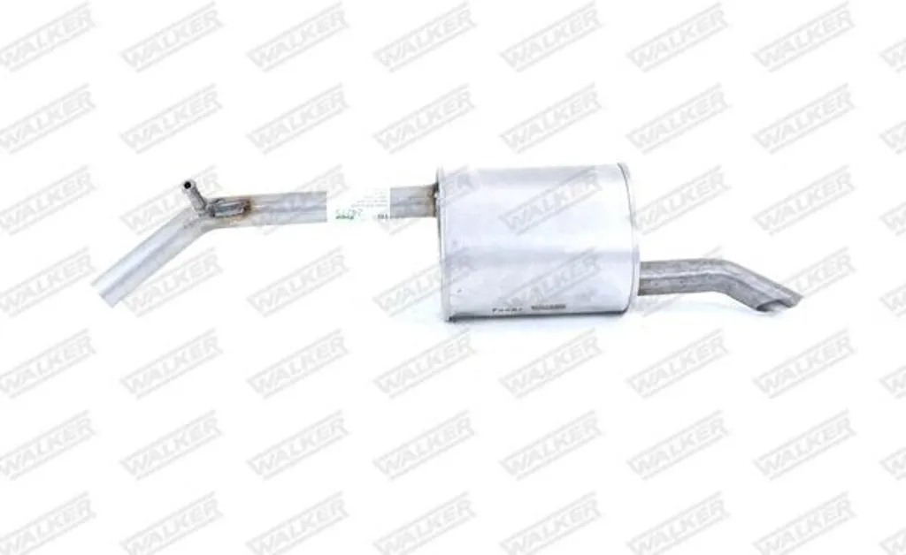 Silencieux arrière WALKER 24275 en acier aluminisé pour 1730HV OE