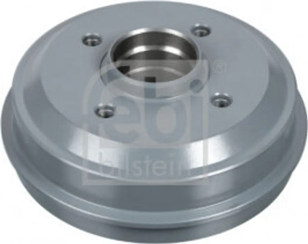 Tambour de frein FEBI 10537 robuste en fonte pour Saxo et Peugeot 206