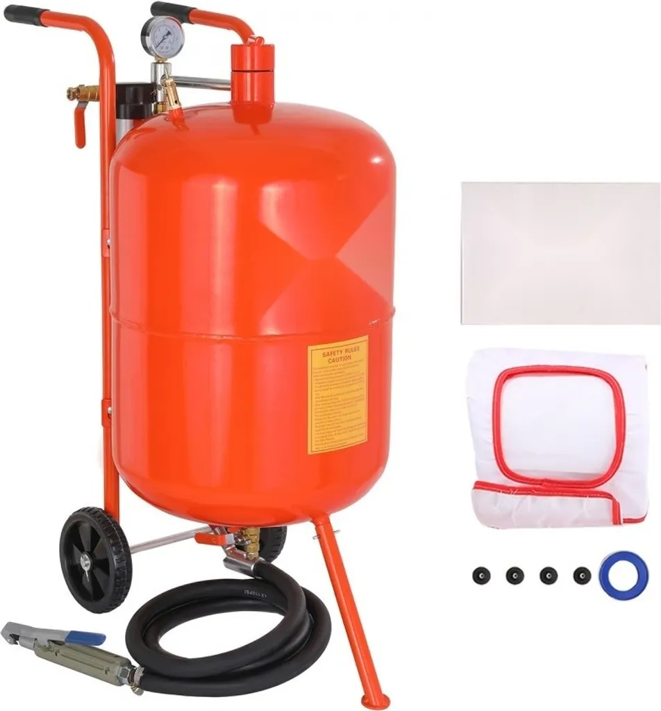 Sableuse à haute pression de 60-110 PSI pour grand décapage