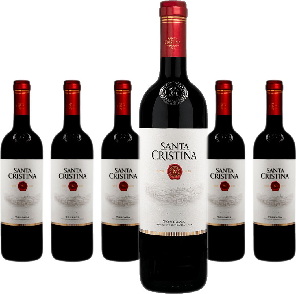 6 x Santa Cristina Rosso Toscana IGT Produktbild 