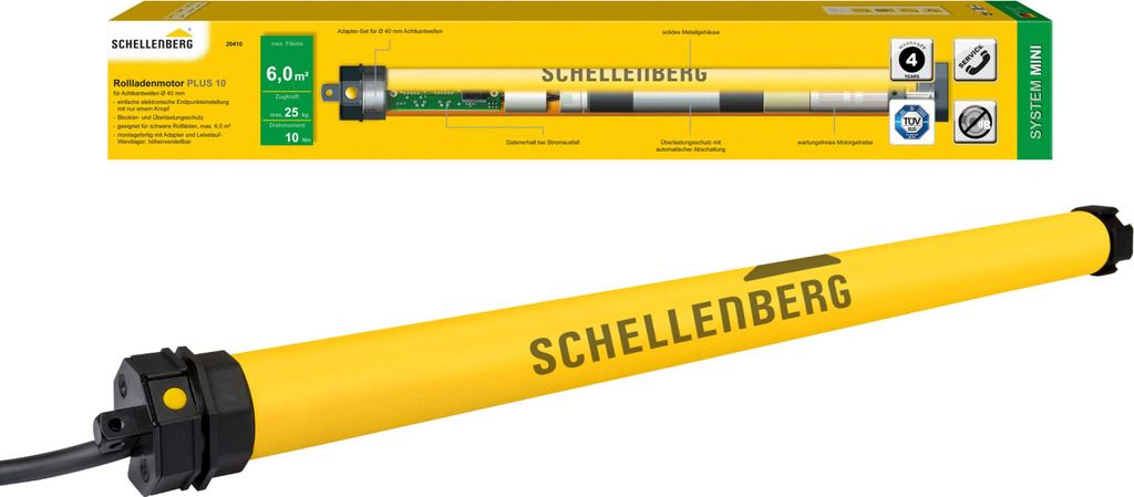 Schellenberg Rollladenmotor Plus, elektronische Produktbild 