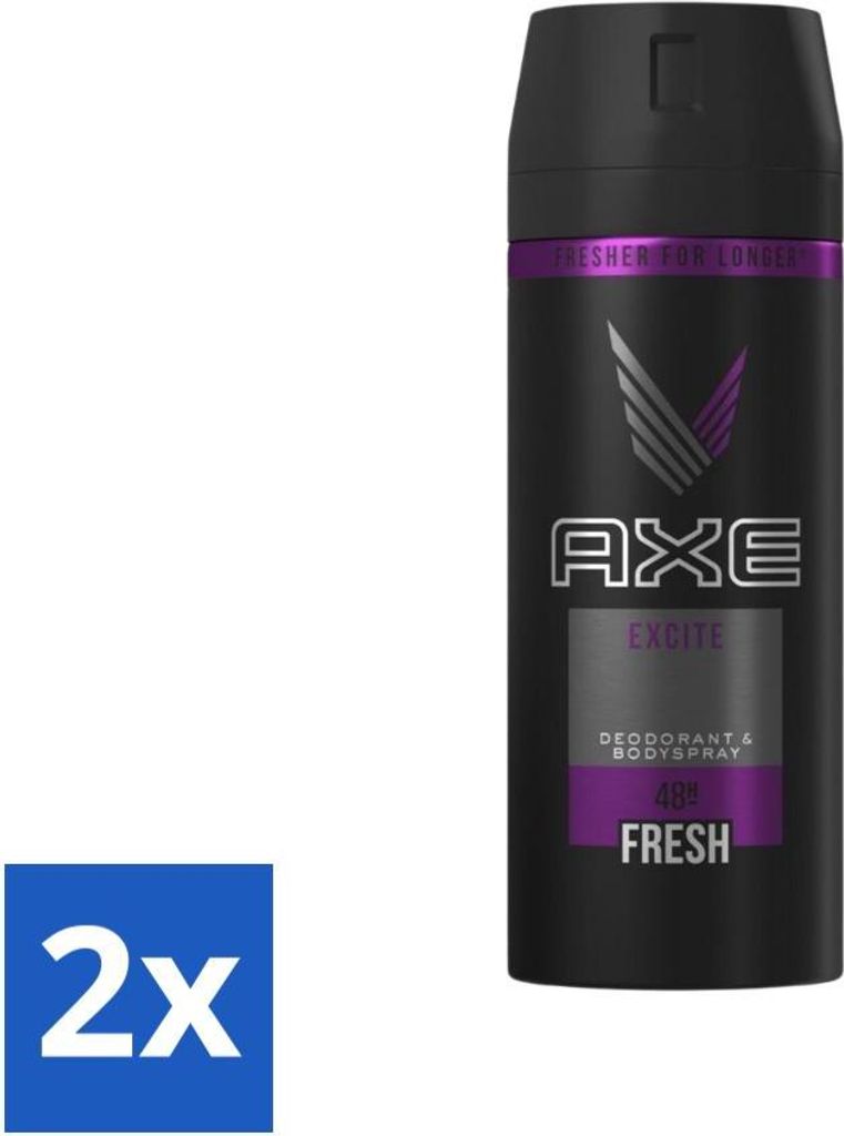 Ax - Deodorant-Bodyspray - 48 Stunden Frische - Excite - Produktbild 