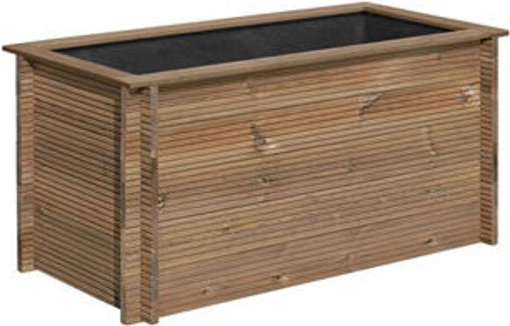 Hochbeet Kiefer braun 150x75x75 cm kesseldruckimprägniert Stecksystem 550 L