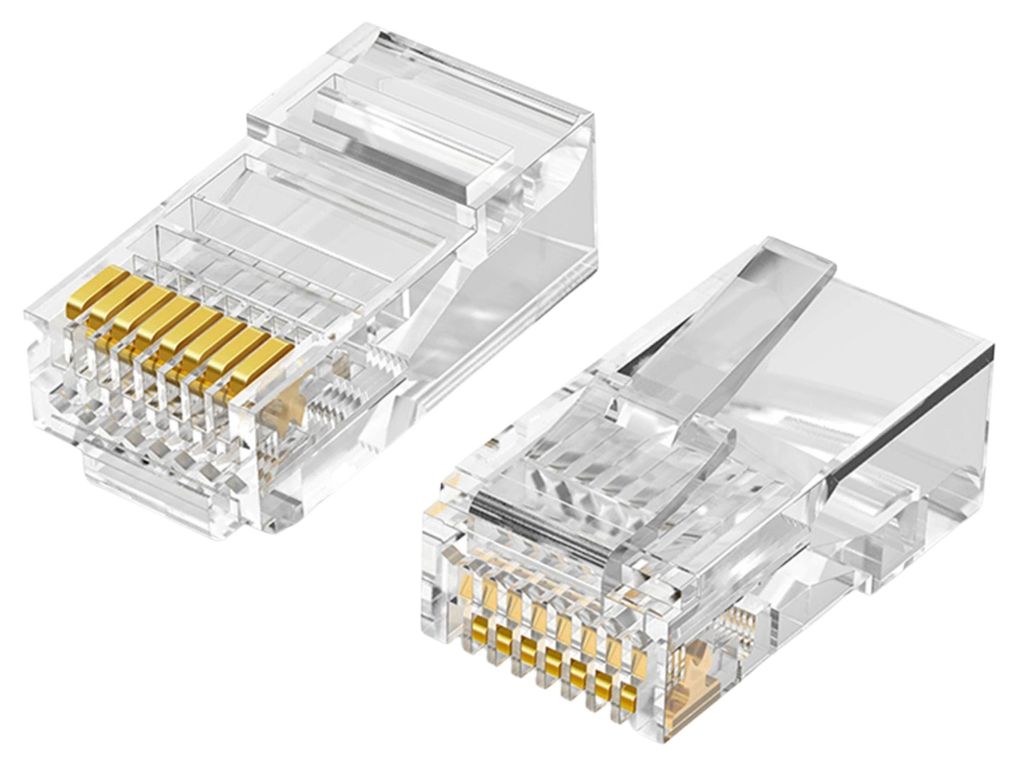 Ugreen 100x wtyk końcówka RJ45 8P8C (UTP Cat. 5 / Cat. 5e) Zdjęcie produktu 