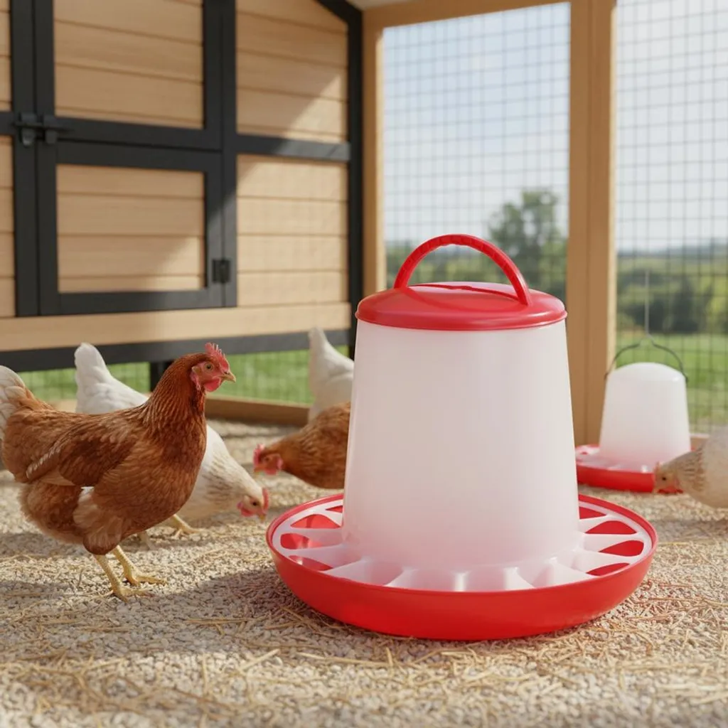 Mangiatoia Pollo 3KG Plastica: Stop allo Spreco di Mangime Oggi