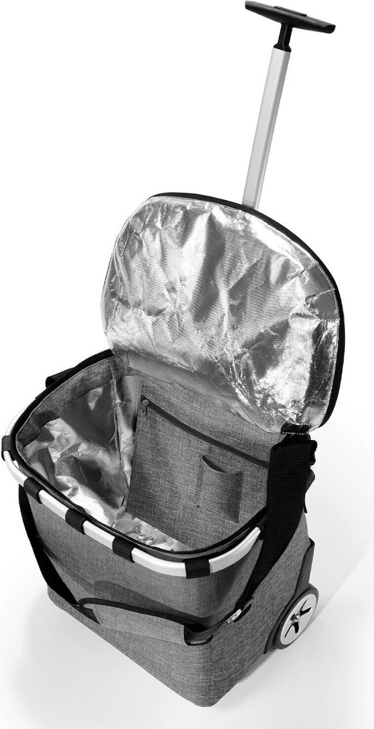Rollbare Einkaufstasche Carrycruiser Black Von Reisenthel