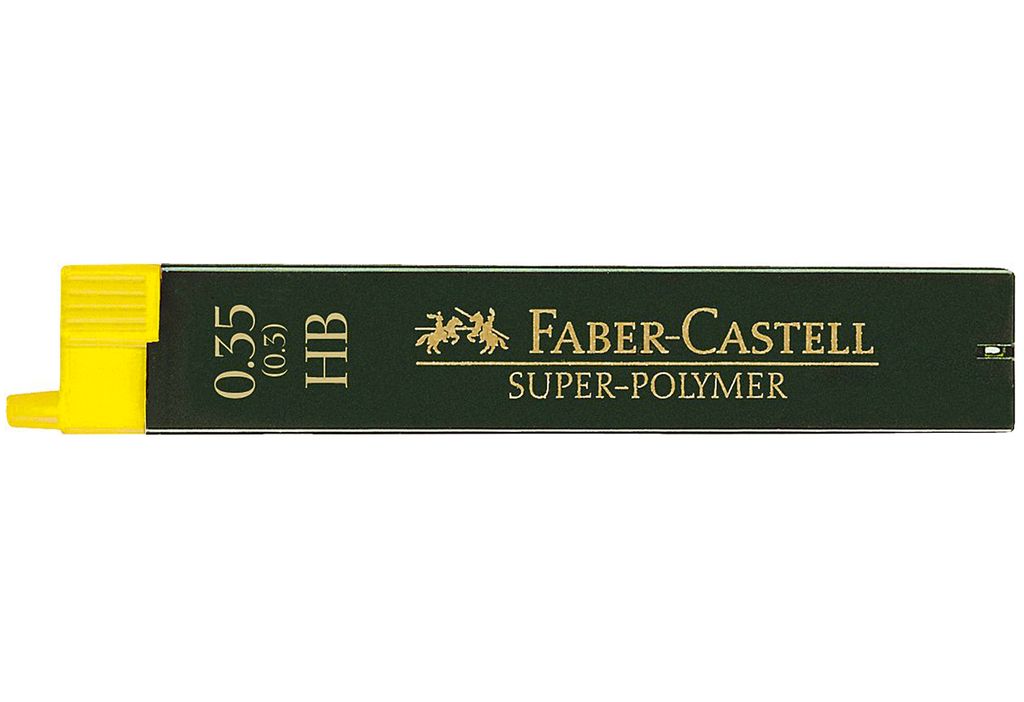 Mine fine SUPER-POLYMER épaisseur : 0,3/0,35 mm, dureté : Image du produit 