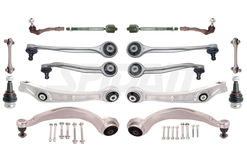 SPIDAN CHASSIS PARTS 59291 Querlenker Reparatursatz für AUDI Q5 (8RB) Vorne
