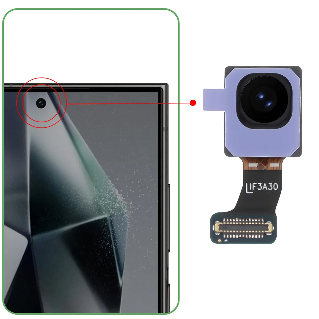 Module Caméra Selfie pour Samsung S24 Ultra Original Haute Définition