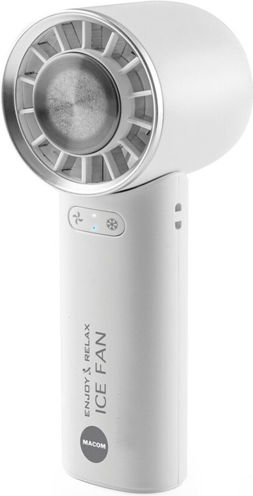 Macom Enjoy & Relax 981 Personal Portable Fan Weiß Wiederaufladbar 2000mAh