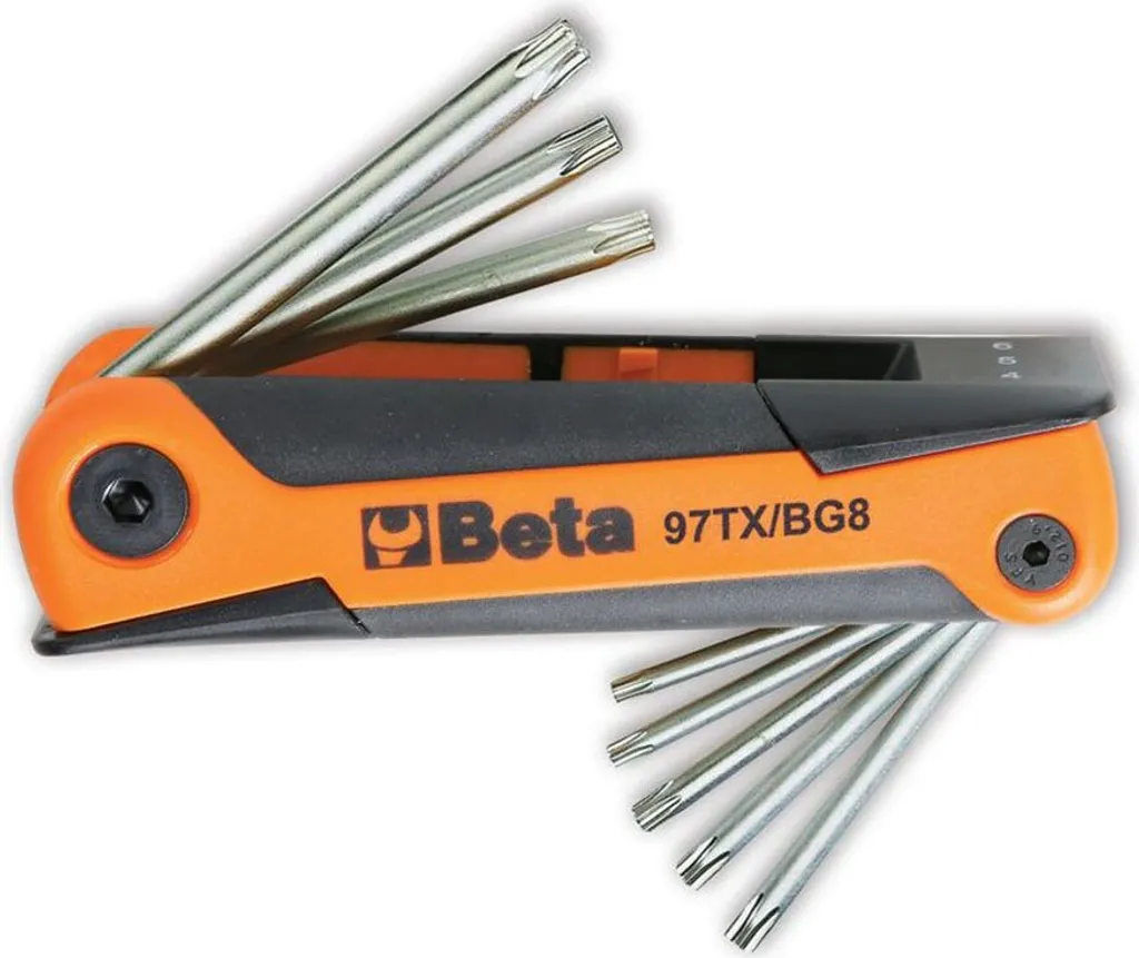Jeu de 8 clés mâles coudées Torx Beta - Finissez-en avec les vis foirées