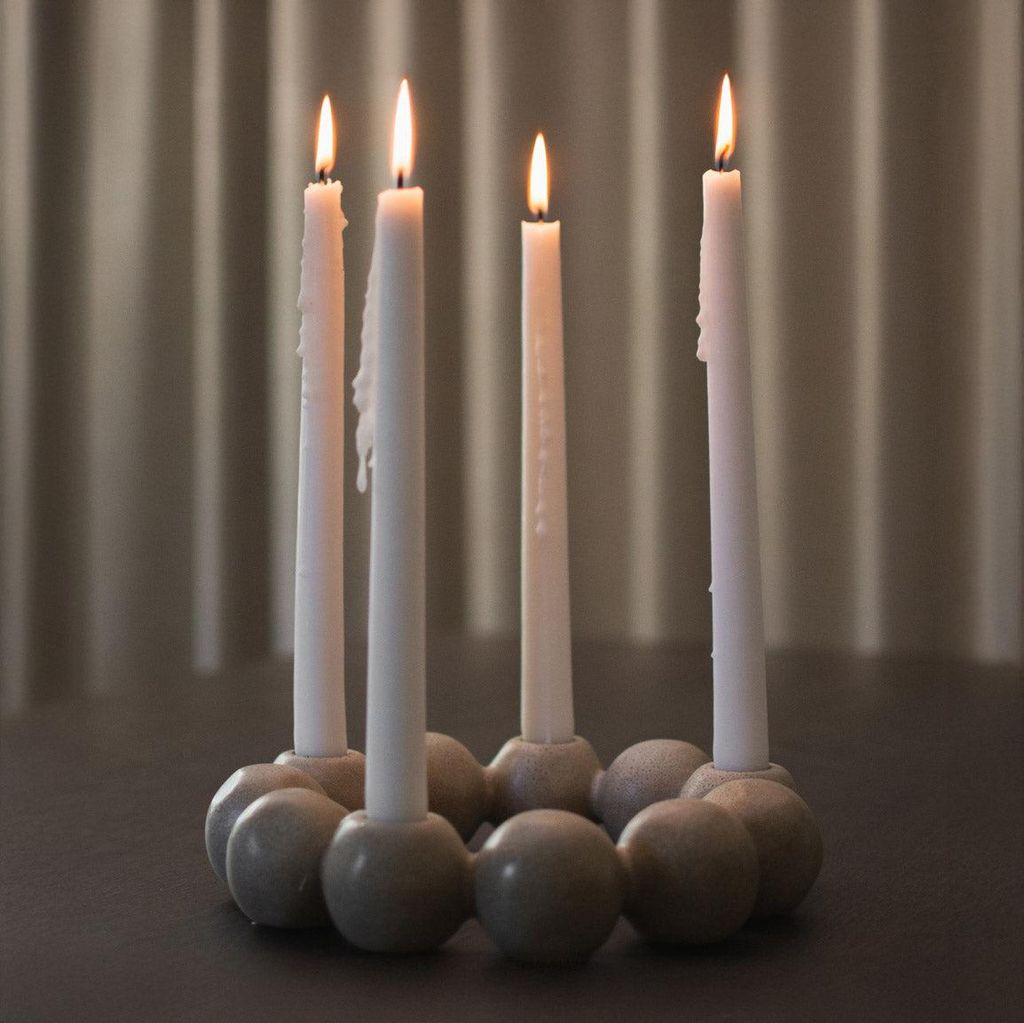 Kerzenhalter Bright - beige