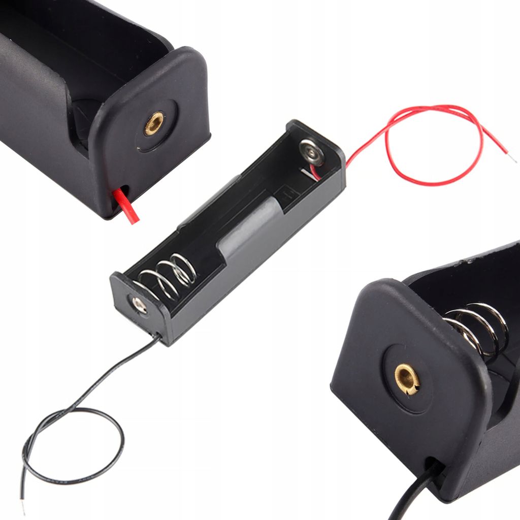 Rosfix 18650 Batteriehalter – Offener Halter mit 100mm Produktbild 