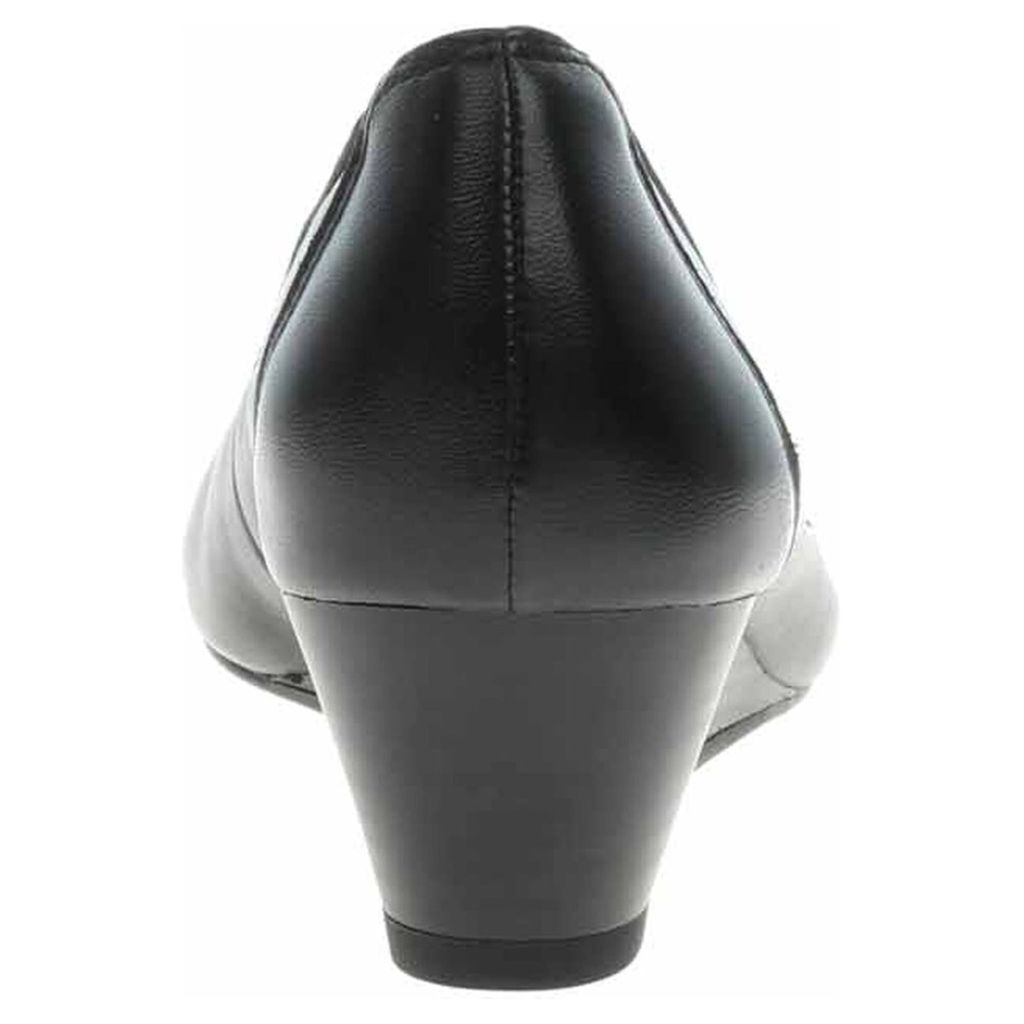 Tamaris Damen Pumps Leder Keilabsatz TOUCHit Fußbett Produktbild 9