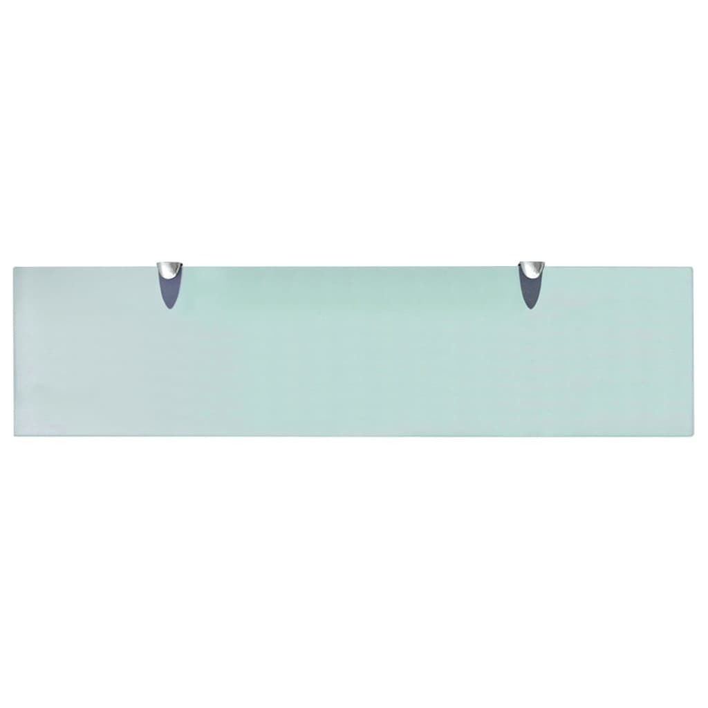 vidaXL Schweberegal Glas 80x20 cm 8 mm Produktbild 
