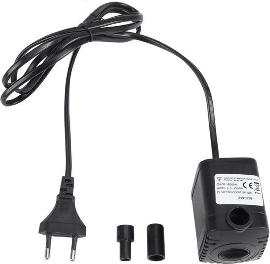 Mini-pompe à eau pour aquarium et petit bassin avec prise EU 220V