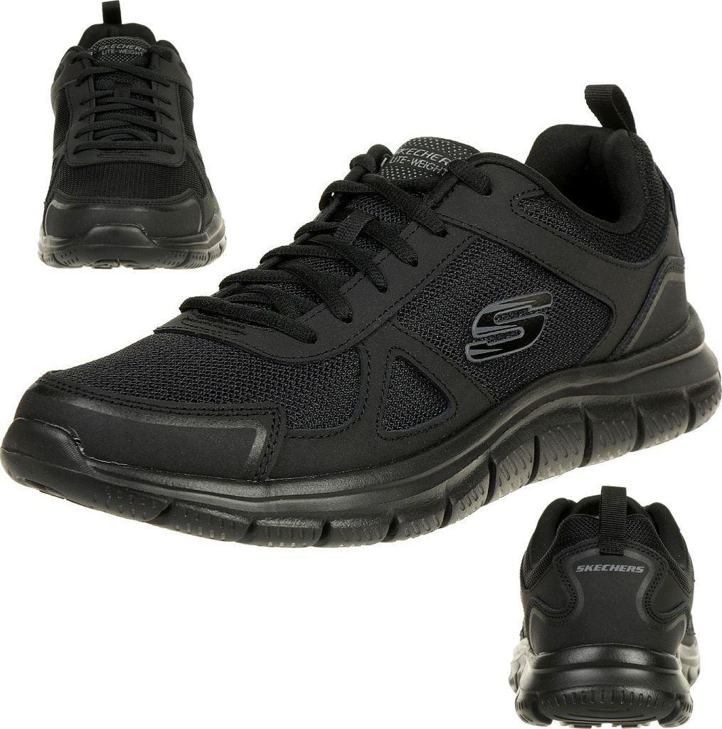 Skechers Herren Sneaker TRACK SCLORIC schwarz, Größe 43 (52631)