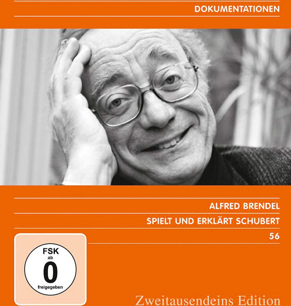 5 DVDs Alfred Brendel spielt und erklärt Schubert