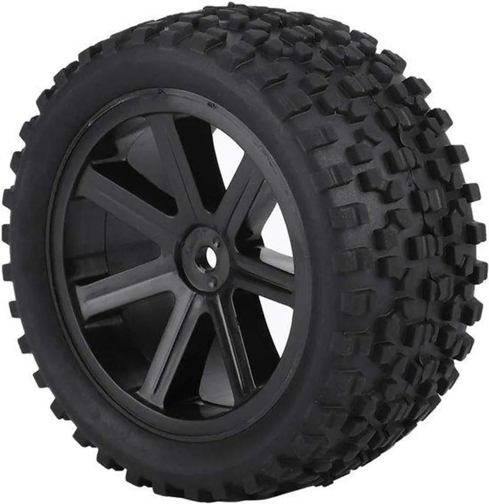 Roues de camion RC pour terrain difficile avec jantes alu renforcées