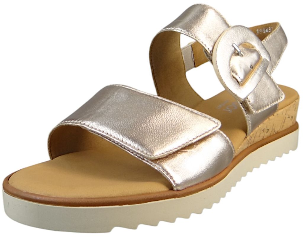 Gabor (0) Keilsandaletten Damen 31373736313736 Gold 41 EU